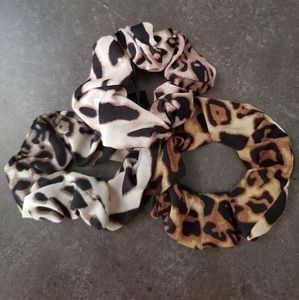 Noir Hair Scrunchies
